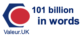 101 billion in words 101 billion in words