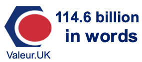 114.6 billion in words 114.6 billion in words