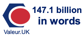 147.1 billion in words 147.1 billion in words
