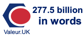 277.5 billion in words 277.5 billion in words