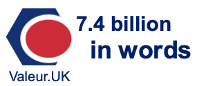 7.4 billion in words 7.4 billion in words