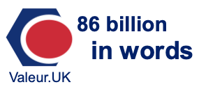 86 billion in words 86 billion in words