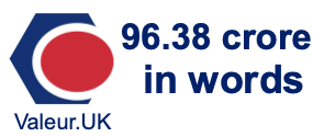 96.38 crore in words 96.38 crore in words