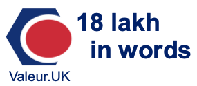 18 lakh in words 18 lakh in words