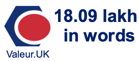 18.09 lakh in words 18.09 lakh in words