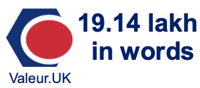 19.14 lakh in words 19.14 lakh in words