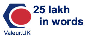 25 lakh in words 25 lakh in words