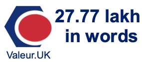 27.77 lakh in words