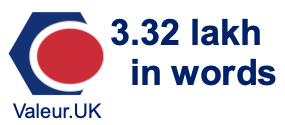 3.32 lakh in words 3.32 lakh in words