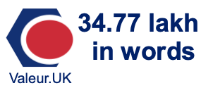 34.77 lakh in words 34.77 lakh in words