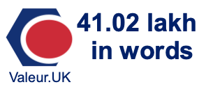 41.02 lakh in words 41.02 lakh in words