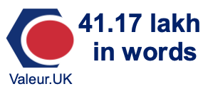 41.17 lakh in words 41.17 lakh in words
