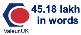 45.18 lakh in words 45.18 lakh in words