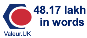 48.17 lakh in words 48.17 lakh in words