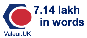7.14 lakh in words 7.14 lakh in words
