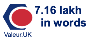 7.16 lakh in words 7.16 lakh in words