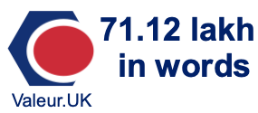 71.12 lakh in words 71.12 lakh in words