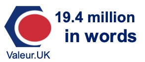 19.4 million in words 19.4 million in words