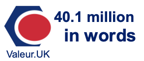 40.1 million in words 40.1 million in words