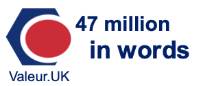 47 million in words 47 million in words