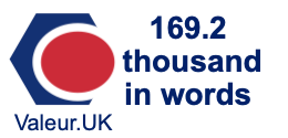 169.2 thousand in words