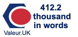 412.2 thousand in words 412.2 thousand in words