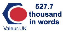 527.7 thousand in words