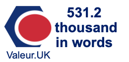 531.2 thousand in words