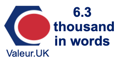 6.3 thousand in words 6.3 thousand in words