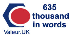 635 thousand in words