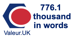 776.1 thousand in words 776.1 thousand in words