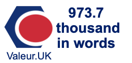 973.7 thousand in words