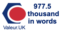 977.5 thousand in words